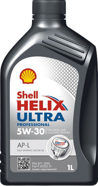 Моторное масло SHELL 5W30 HELIX ULTRA PROFESSIONAL AP-L, 1л